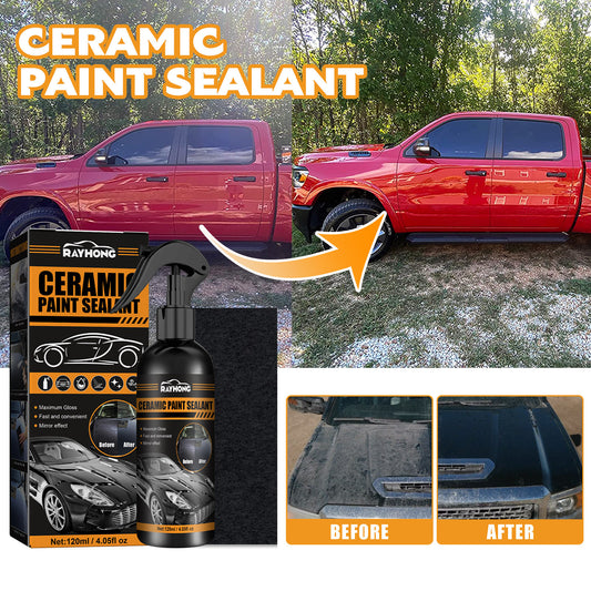 🚗💦 Next-Gen Ceramic Coating Spray - Professional Protection in a Bottle! ✨🛡️3-in-1 Formula: Clean, Coat & Protect in ONE Step - Now with Advanced UV Shield Technology