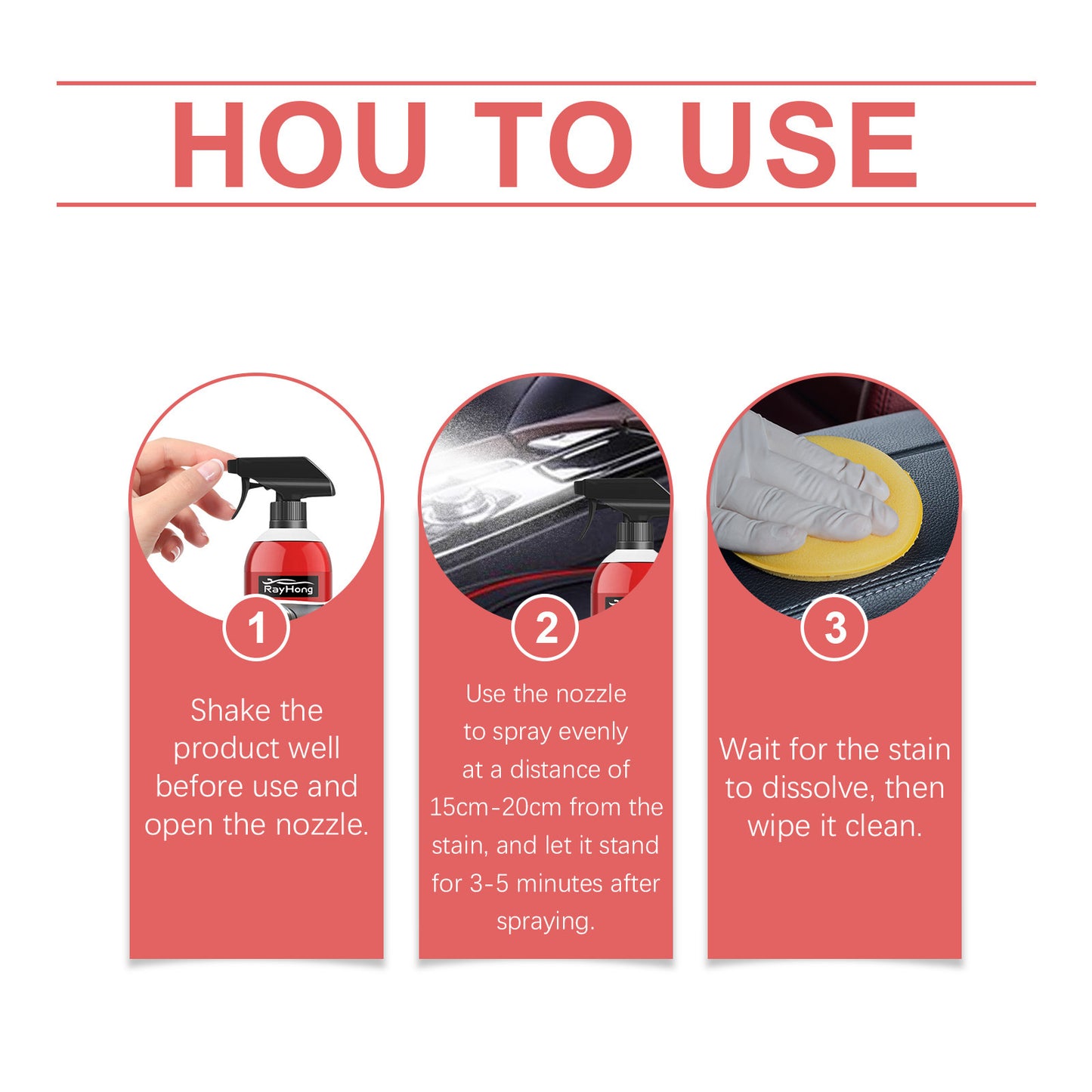 🚗✨ Ultimate Multi-Purpose Car Cleaner - Showroom Shine for All Surfaces!Revolutionary All-in-One Formula: Professional Detailing Results at Home - 60 Seconds to Spotless